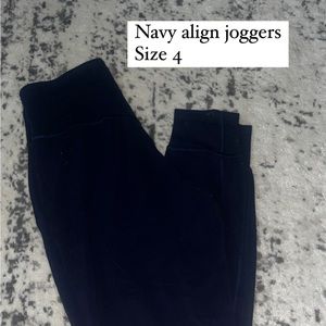 Lululemon align joggers navy